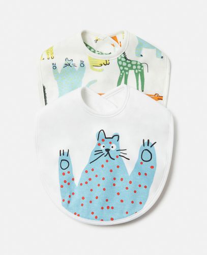 Animal Doodle Print Bib Set - Stella McCartney - Modalova