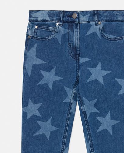 Star Print Skinny Jeans, , Size: 10 - Stella McCartney - Modalova