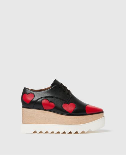 Heart Print Elyse Platforms, , Size: 40 - Stella McCartney - Modalova