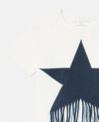 Fringed Star T-Shirt, , Size: 8 - Stella McCartney - Modalova