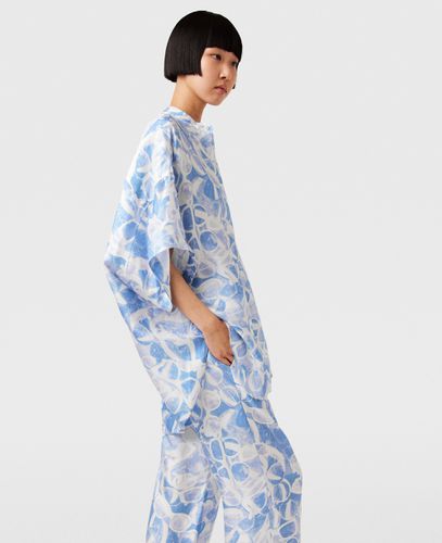 Hochgeschlossenes Top mit Sonnenbrillen Print, Frau, , Größe: 38 - Stella McCartney - Modalova