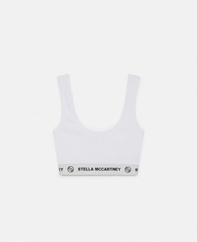 Crop Top con Nastro S Wave, Donna, , Taglia: XL - Stella McCartney - Modalova