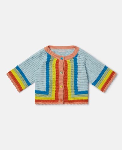 Rainbow Patchwork Cardigan, , Size: 3 - Stella McCartney - Modalova