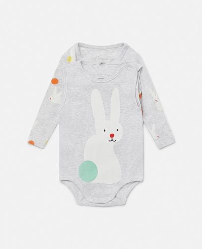 Bunny Print Bodysuit Set, , Size: 6m - Stella McCartney - Modalova