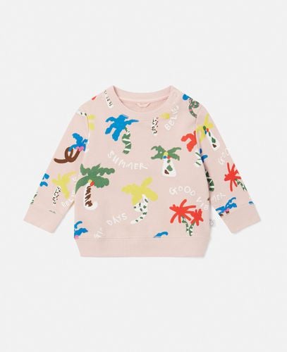 Felpa con Stampa Palma, , Taglia: 12m - Stella McCartney - Modalova