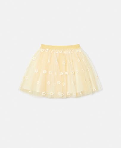 Gonna in Tulle con Ricamo Margherita, , Taglia: 12 - Stella McCartney - Modalova