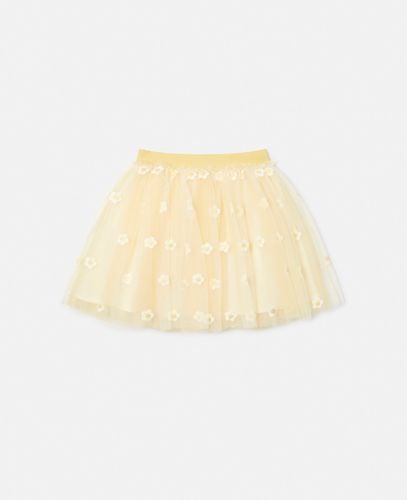 Gonna in Tulle con Ricamo Margherita, , Taglia: 6 - Stella McCartney - Modalova