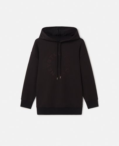 Diamanté Logo Hoodie, Woman, , Size: L - Stella McCartney - Modalova