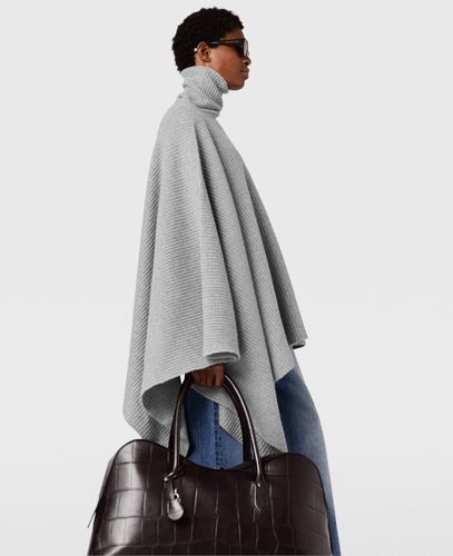 Poncho à col roulé asymétrique en maille, , , Taille: M - Stella McCartney - Modalova