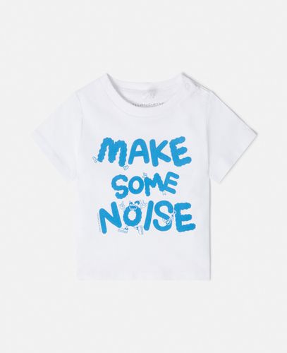 Make Some Noise' Print T-Shirt, , Size: 12m - Stella McCartney - Modalova