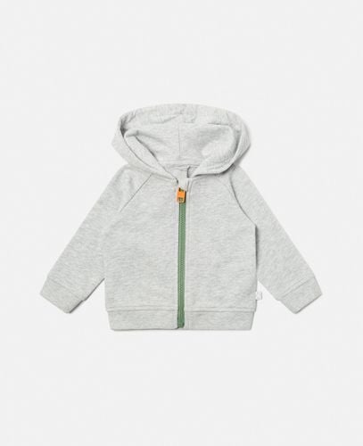 Gecko Spike Zip Hoodie, , Size: 24m - Stella McCartney - Modalova