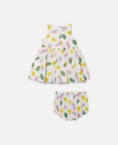 Baby Palm Leaf Print Dress and Bloomers Set, , Size: 12m - Stella McCartney - Modalova