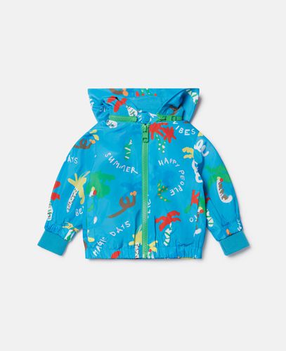 Good Vibes Palm Print Jacket, , Size: 12m - Stella McCartney - Modalova