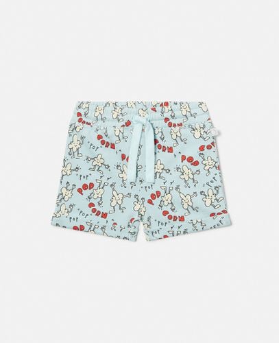 Popcorn Print Sweat Shorts, , Size: 12m - Stella McCartney - Modalova