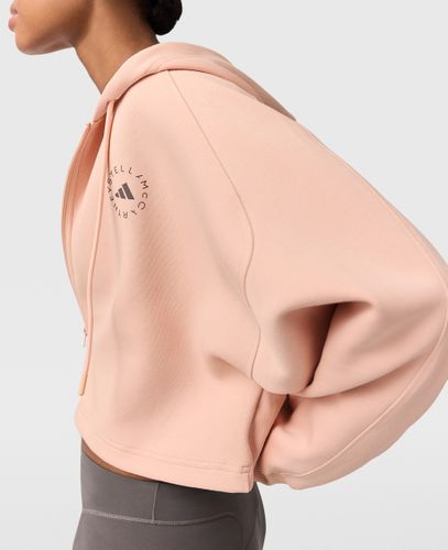 Felpa Corta con Cappuccio e Logo, Donna, , Taglia: XXS - Stella McCartney - Modalova