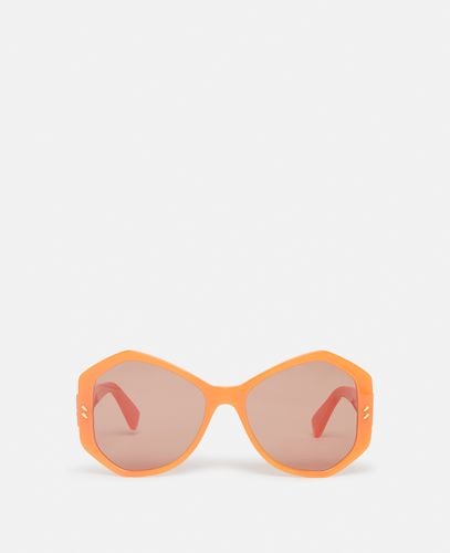 Falabella Pin Hexagon Sunglasses, Donna - Stella McCartney - Modalova