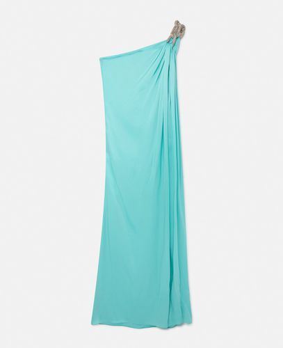 Kleid Falabella aus Satin mit Kristallkette, Frau, , Größe: 44 - Stella McCartney - Modalova