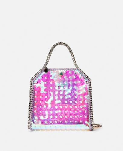 Falabella Mini Tote Bag mit holografischen Spitzen, Frau - Stella McCartney - Modalova