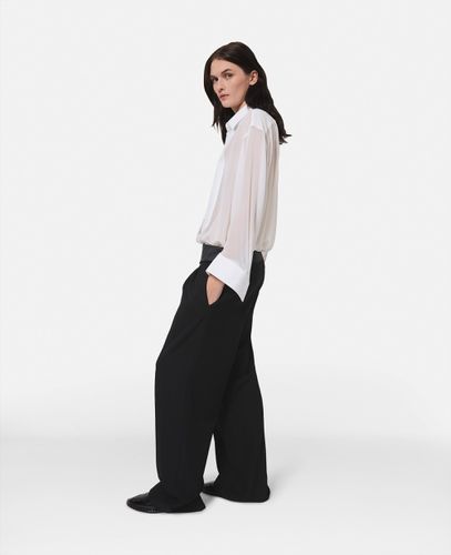 Pantaloni da smoking a gamba larga, Donna, , Taglia: 42 - Stella McCartney - Modalova