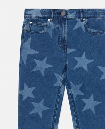 Star Print Skinny Jeans, , Size: 12 - Stella McCartney - Modalova