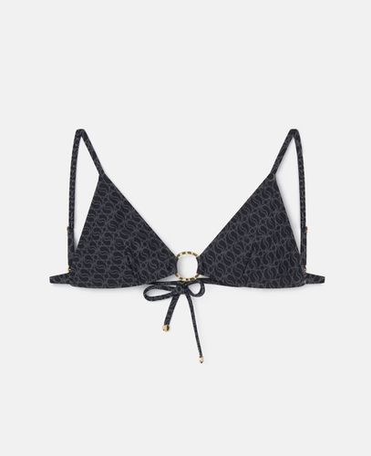 Reggiseno bikini a triangolo con stampa S-Wave, Donna, /, Taglia: L - Stella McCartney - Modalova