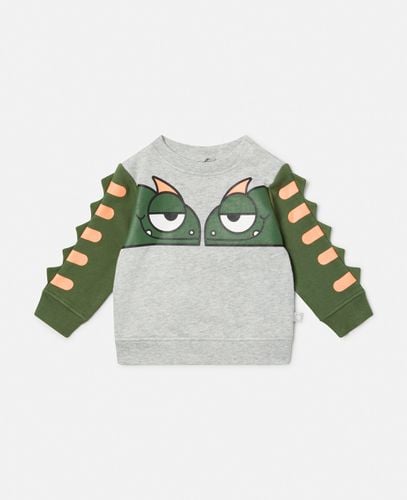 Double Gecko Print Sweatshirt, , Size: 18m - Stella McCartney - Modalova