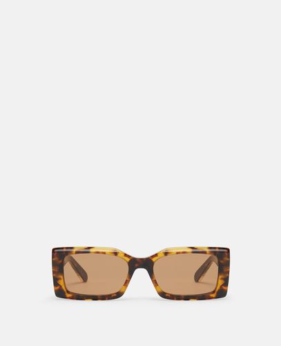 Logo-Engraved Rectangular Sunglasses, Frau - Stella McCartney - Modalova