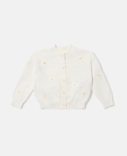 Cardigan con Ricamo Margherita, , Taglia: 12m - Stella McCartney - Modalova