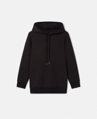 Kapuzenpullover mit Diamant Logo, Frau, , Größe: XL - Stella McCartney - Modalova