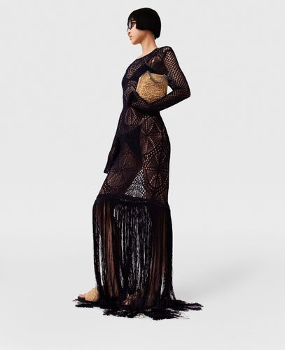 Seashell Crochet Maxi Dress, Woman, , Size: L - Stella McCartney - Modalova