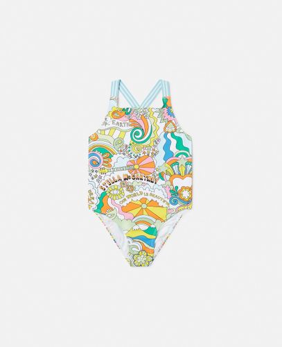 Love to Dream' Print Swimsuit, , Size: 14h - Stella McCartney - Modalova