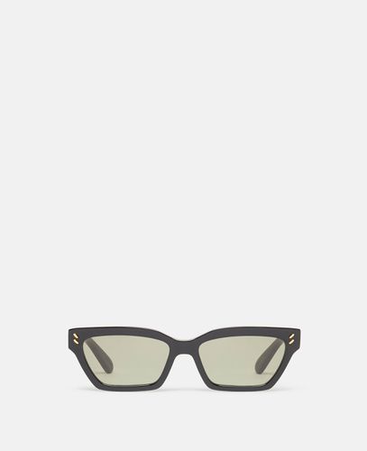 Rectangular Cat-Eye Sunglasses, Woman - Stella McCartney - Modalova