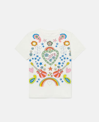 Love to Dream' Embroidered T-Shirt, , Size: 4 - Stella McCartney - Modalova