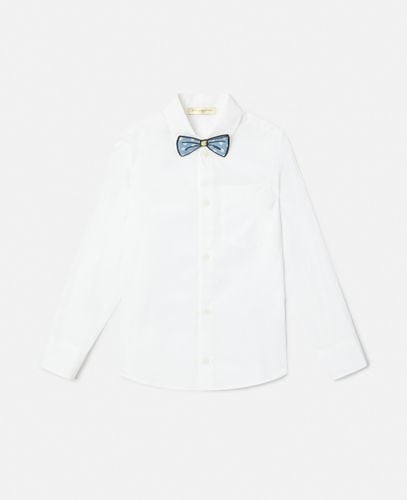 Oxford Shirt with Detachable Bow Tie, , Size: 3 - Stella McCartney - Modalova