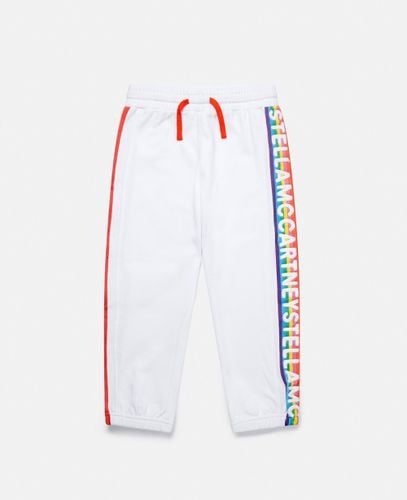 Rainbow Logo Tape Joggers, , Size: 14 - Stella McCartney - Modalova