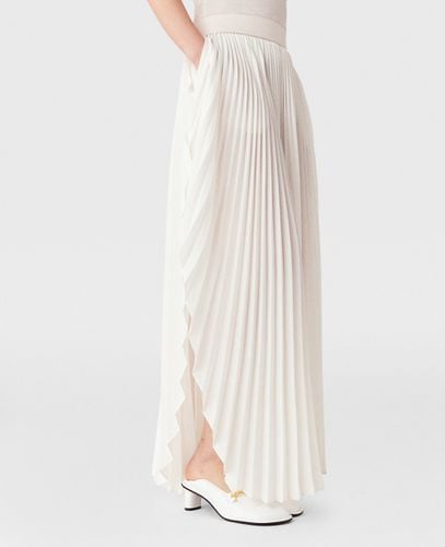 Maxi-Faltenrock mit mittelhoher Taille, Frau, , Größe: 36 - Stella McCartney - Modalova