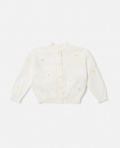 Daisy Embroidery Cardigan, , Size: 12m - Stella McCartney - Modalova