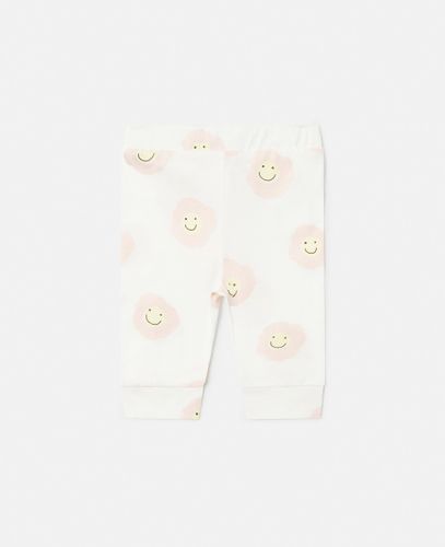 Smiley Flower Print Leggings, , Size: 3m - Stella McCartney - Modalova