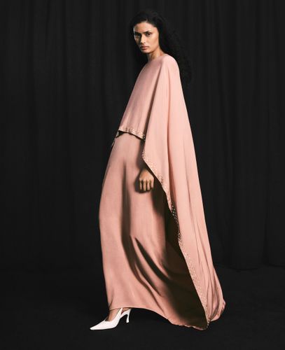 Cape-Kleid mit bleifreien Kristallen, Frau, , Größe: 40 - Stella McCartney - Modalova