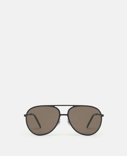 Metal Aviator Sunglasses, Woman - Stella McCartney - Modalova