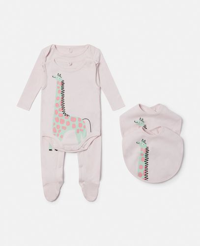 Animal Doodle Print Bib Set - Stella McCartney - Modalova