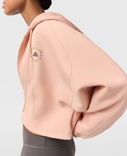 Logo Cropped Hoodie, Woman, , Size: M - Stella McCartney - Modalova