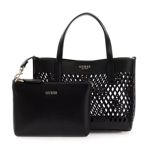 Guess Tasche Letty Mini Schwarz - Guess - Modalova