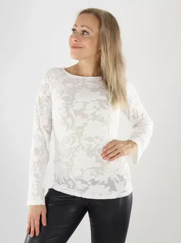 Shirt VMLAYLA LS GATHERING TOP Schneeweiß - Vero moda - Modalova