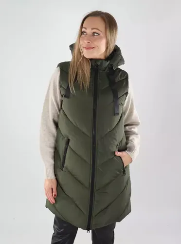 Damen Steppweste Gehrock Waldnacht/schwarz - JDY - Modalova