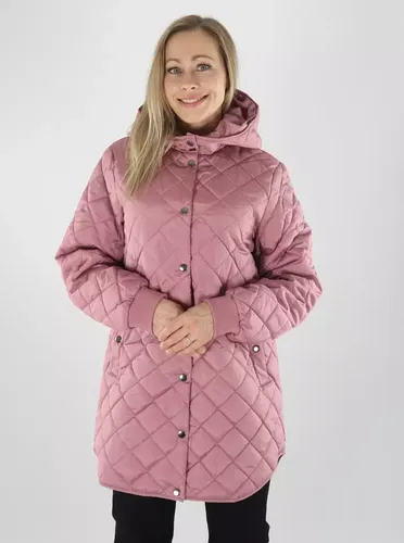 Leichte Wattierte Jacke VITATE L/S HOODED JACKET Nostalgia Rose - Vila - Modalova