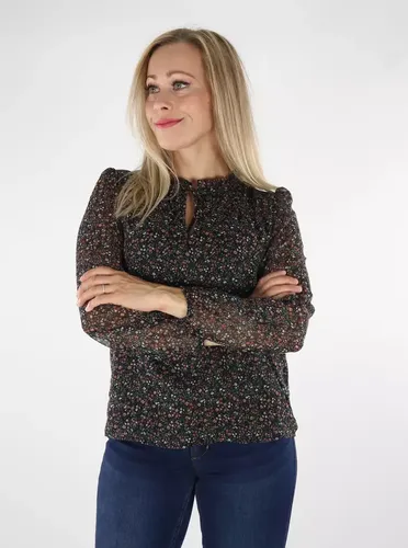 Shirt Ditsy schwarz/editiert ditsy - Only - Modalova