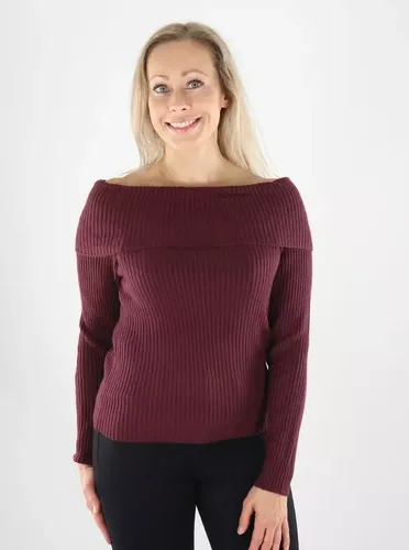 Pullover ONLKATIA LS OFF SHOULDER KNT figura - Only - Modalova