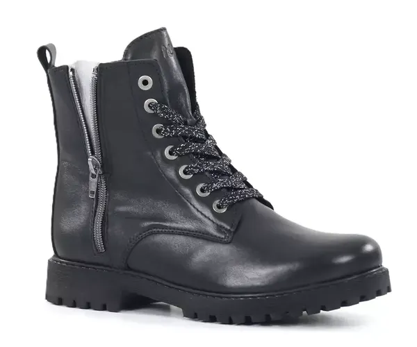 Ankle Boots 8756 Schwarz/Silber - Ilves - Modalova