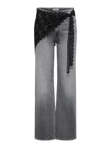 Only Schal Sof Spitze Schwarz - Only - Modalova